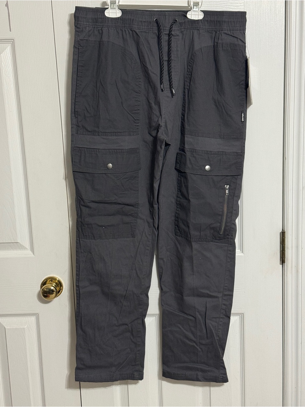 Tony Hawk Men's Cargo Pants in Dark Gray
